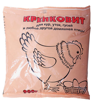 Кормовая добавка Крепковит для кур, уток и гусей 900 гр 