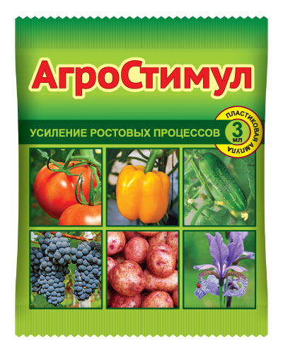 Агростимул (пласт.ампула) 3 мл, Препараты и удобрения, Стимуляторы и регуляторы роста растений