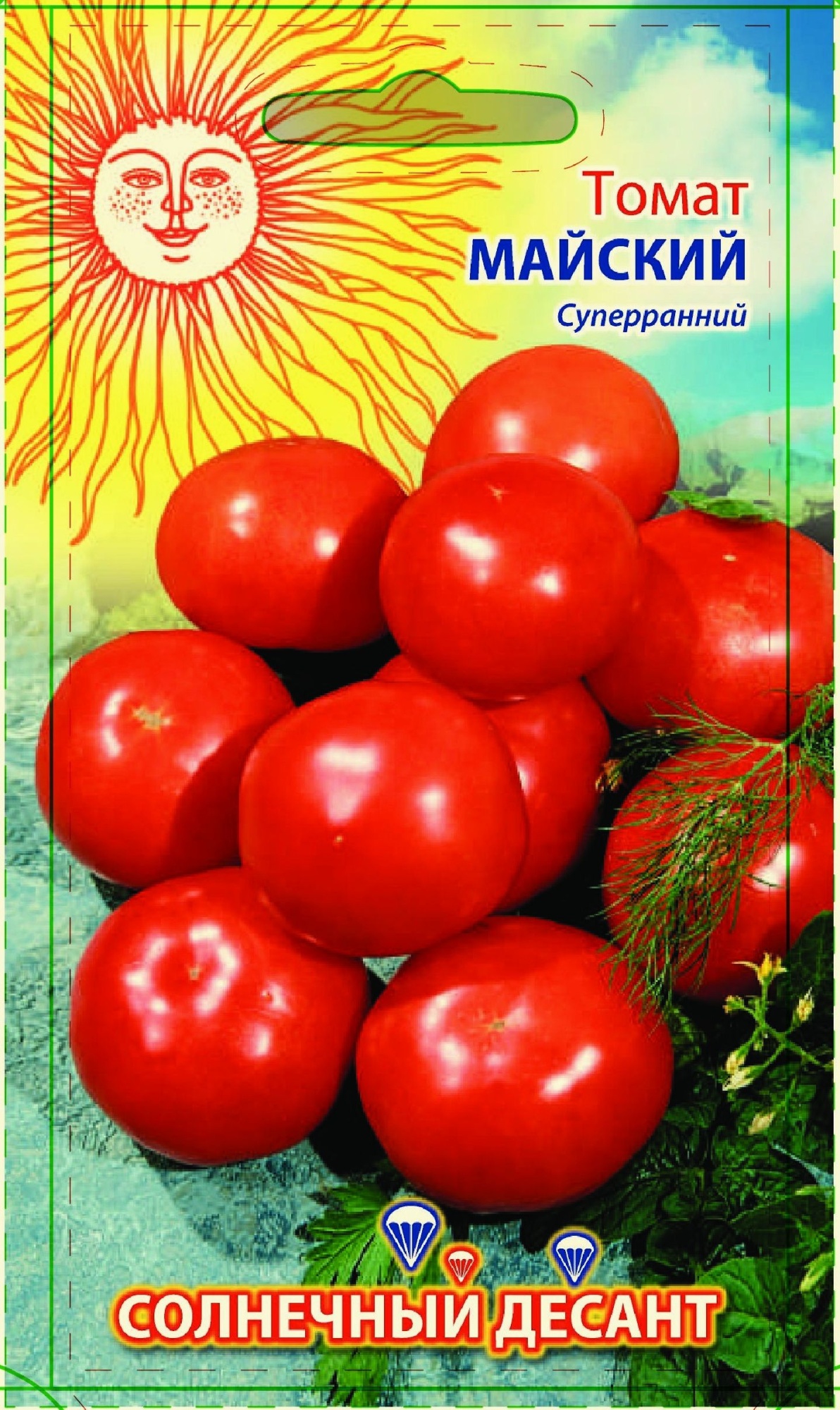 

Томат Майский 0,1 г цв.п (Солнечный десант)