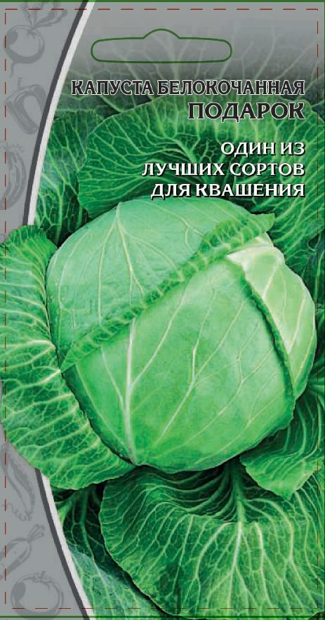 Капуста белокочанная Подарок 1 гр цв.п.