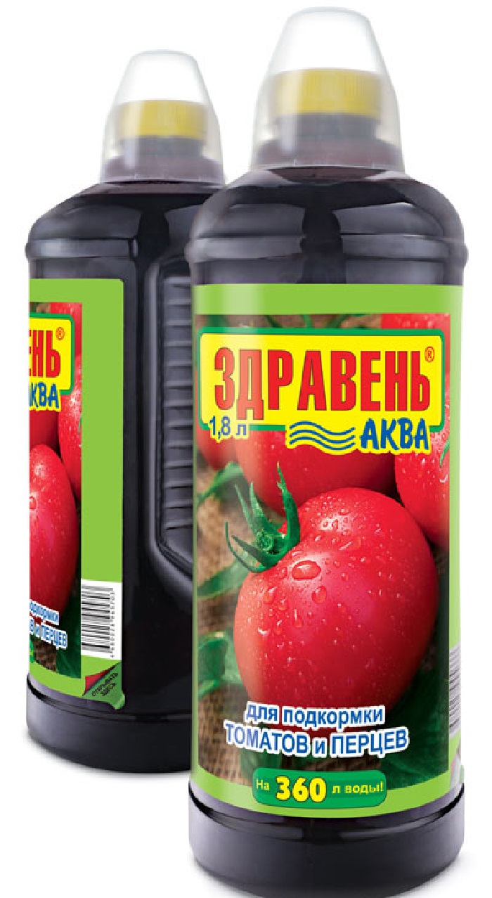 Удобрение Здравень АКВА томат и перцы 1,8 л здравень аква томат и перцы 50 мл