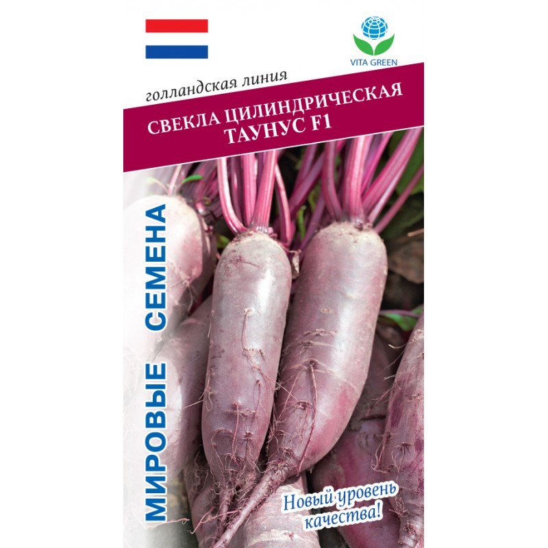 

Свекла Таунус цилиндрическая F1 (Bejo Zaden) 1 гр. цв.п