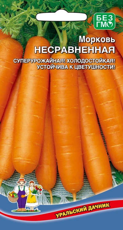 

Морковь Несравненная (УД) 1,5 гр цв.п.