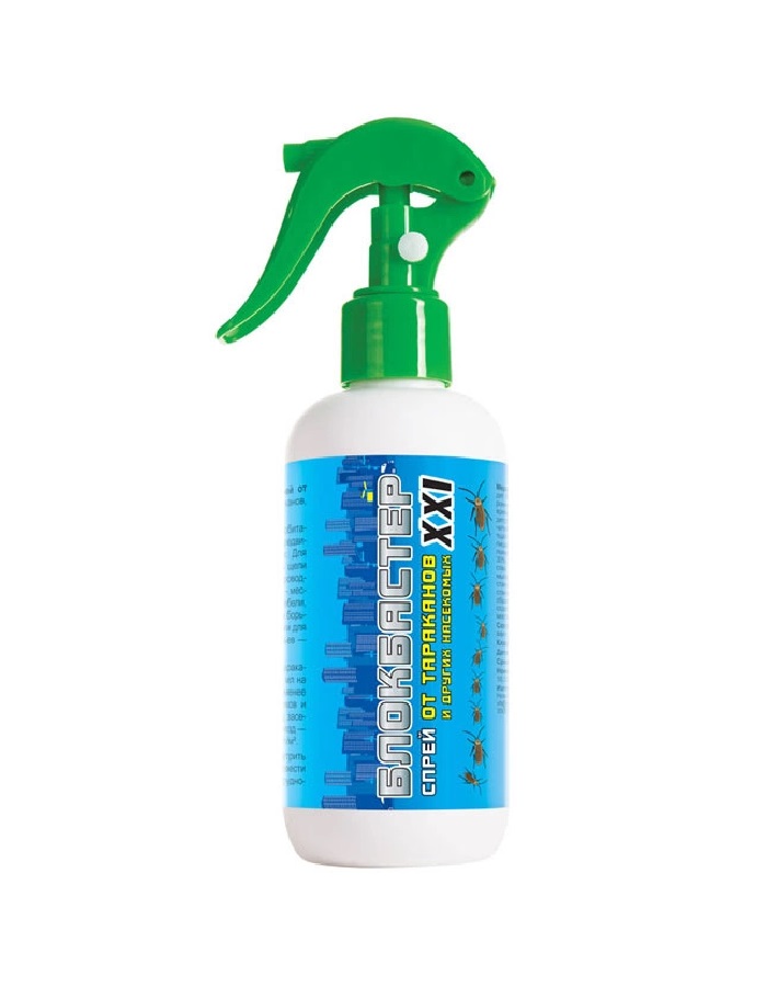 

Блокбастер XXI спрей от тараканов и других насекомых