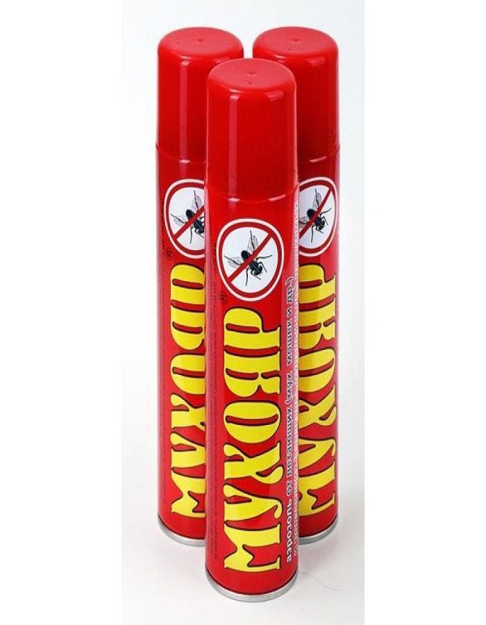 Мухояр аэрозоль от мух 183₽