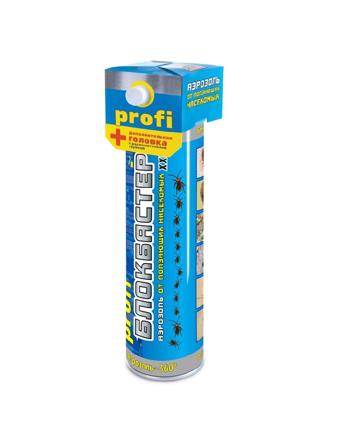 

Блокбастер XXI Аэрозоль Профи от ползающих насекомых