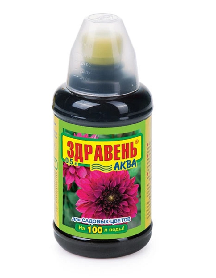 

Удобрение Здравень АКВА садовые цветы 0,5 л