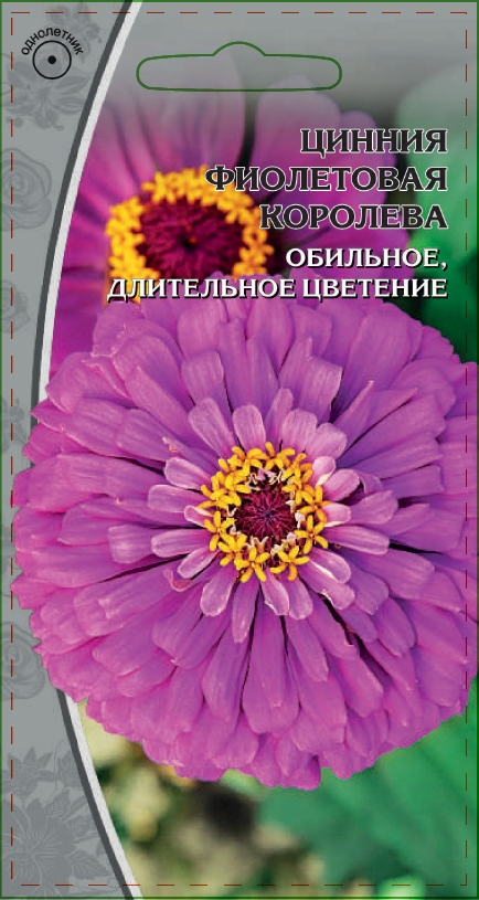 

Цинния Фиолетовая королева 0,5 гр