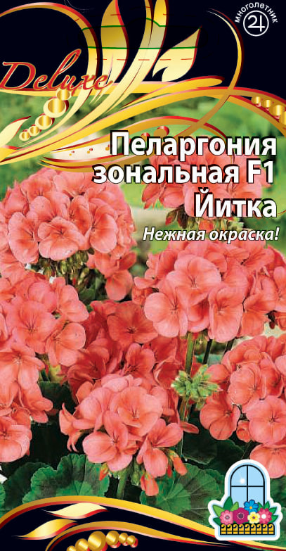 

Пеларгония зональная F1 Йитка 5 шт