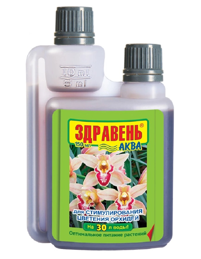 

Здравень АКВА Opti DOZA для орхидей для стимулирования цветения 150 мл.