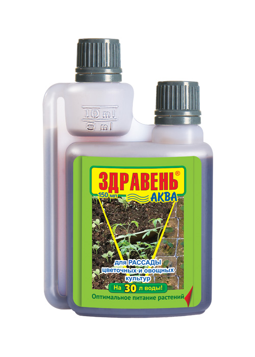 

Здравень АКВА Opti DOZA Рассада 150 мл.