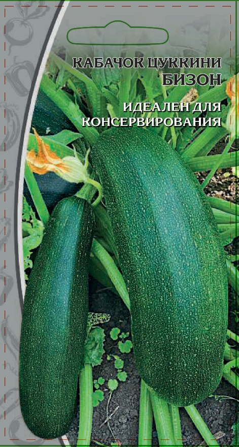 

Кабачок Цукини Бизон 1 гр цв.п