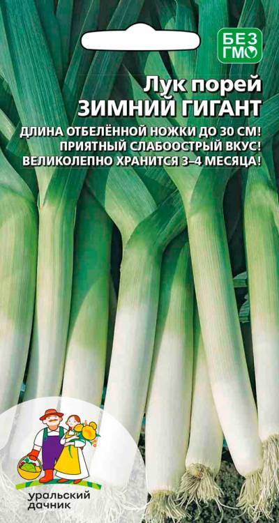 Лук порей Зимний гигант (УД) 0,25 гр. цв.п.