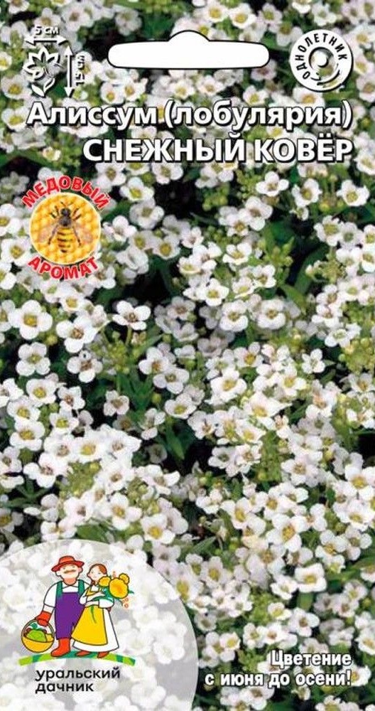 

Алиссум (лобулярия) Снежный ковер (УД) 0,1 гр цв п