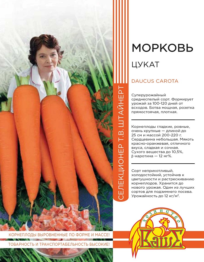 Морковь Цукат 2 гр цв.п (Штайнерт)