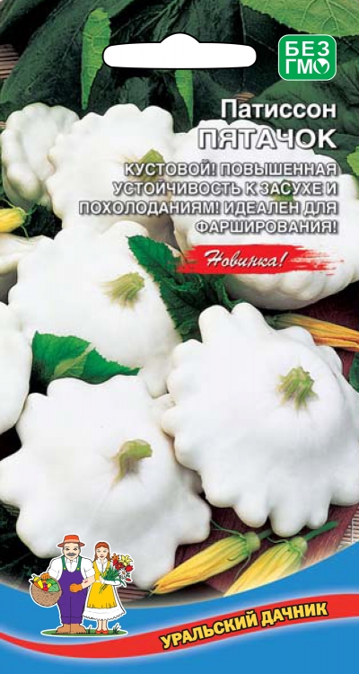 Патиссон Пятачок (УД) 6 шт цв.п