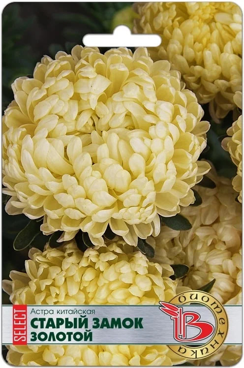 Астра Старый замок селект Золотой 30 шт