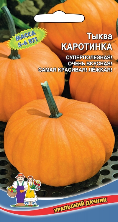 Тыква Каротинка-мускатная (УД) 6 шт цв п