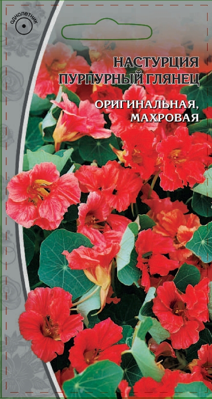 Настурция Пурпурный глянец  1 гр
