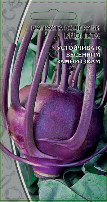 Капуста кольраби Виолетта 1 гр цв.п.