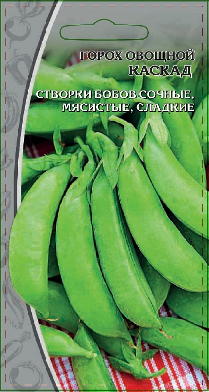 Горох Каскад овощной 10 гр цв.п.