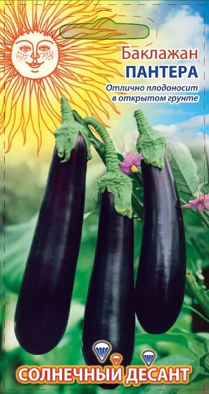 Баклажан Пантера 0,1гр цв.п. (Солнечный десант)