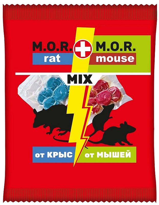МОР (rat + mouse) тесто-брикет микс
