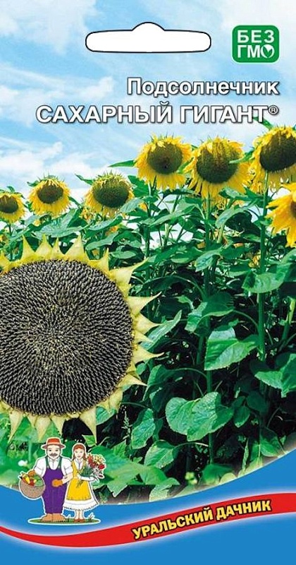 Подсолнечник Сахарный гигант (УД) 5 гр цв.п.