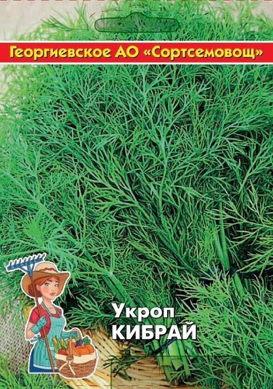 Укроп Кибрай 10 гр цв.п (Сортсемовощ)