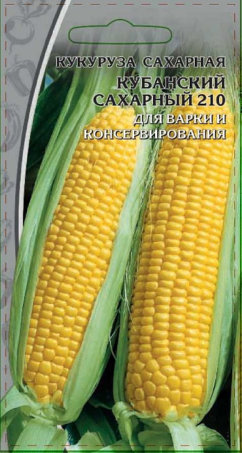 Кукуруза Кубанский сахарный 210 5 гр цв.п