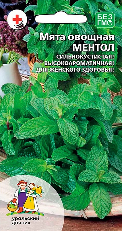 Мята Ментол - перечная (УД) Новинка 0,05 гр цв п