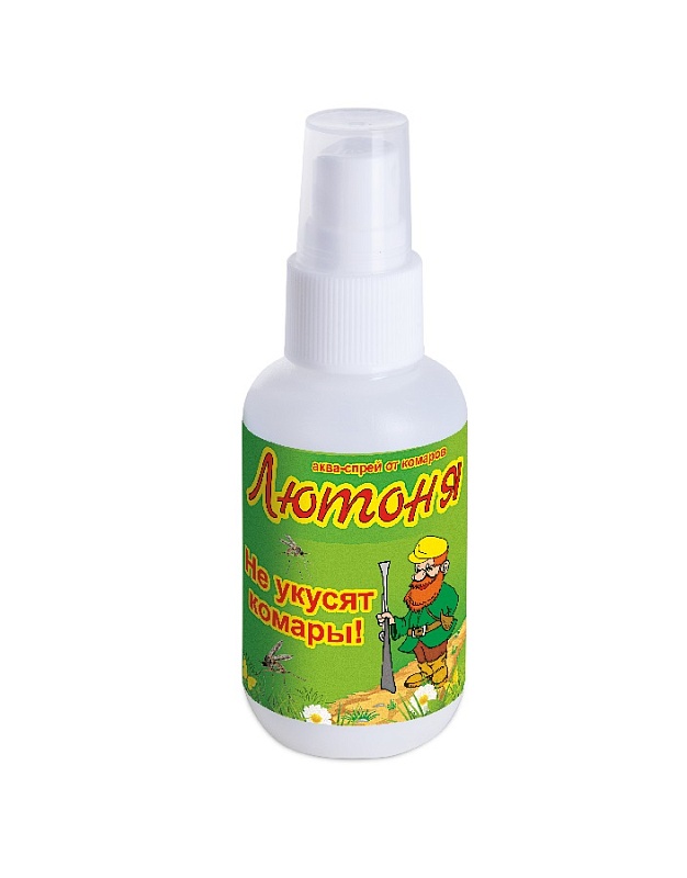 Лютоня АКВА спрей от комаров