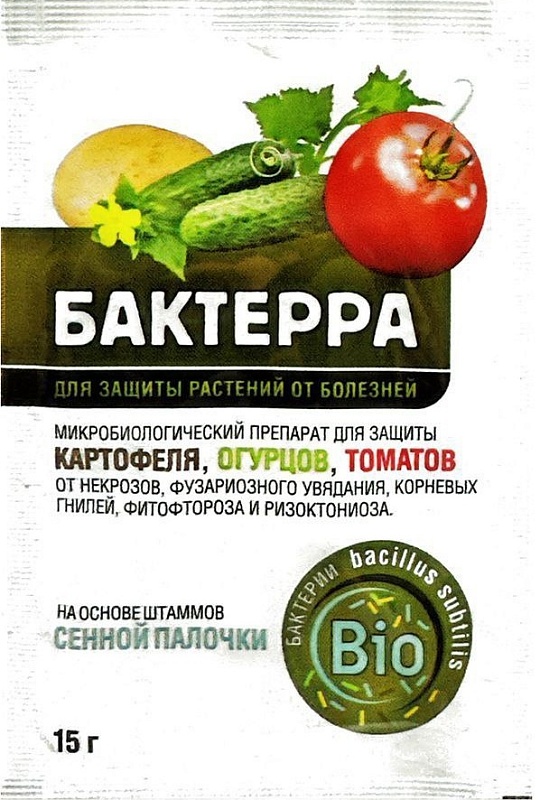 Бактерра, пакет 15 г