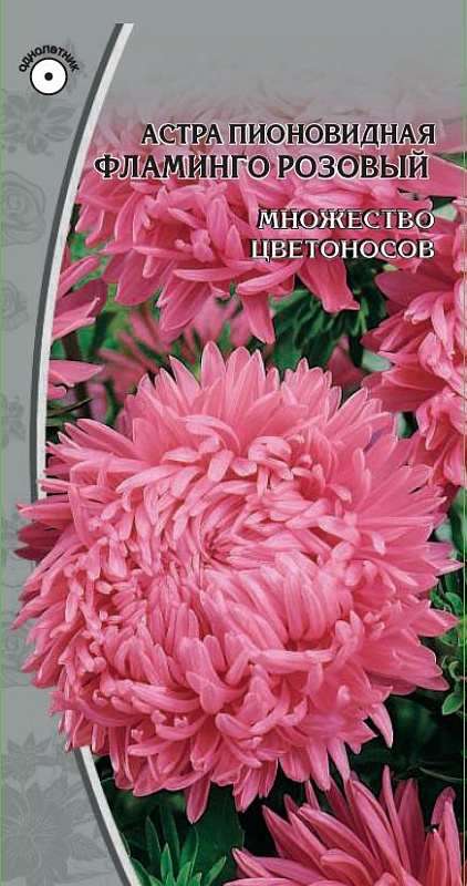 Астра Фламинго розовый  0,2 гр