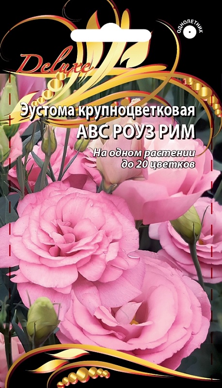 Эустома крупноцветковая АВС Роуз Рим 5 шт