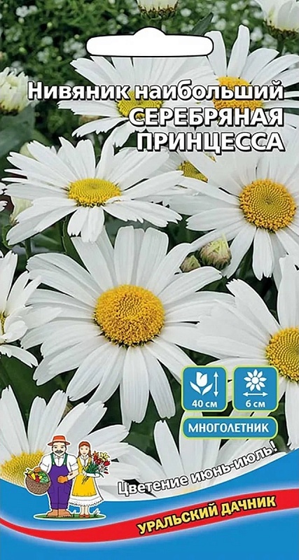 Нивяник наибольший Серебряная принцесса (УД) 0,15 гр цв п