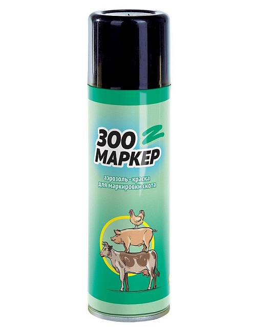 Зоомаркер аэрозоль-краска для метки скота и птицы 