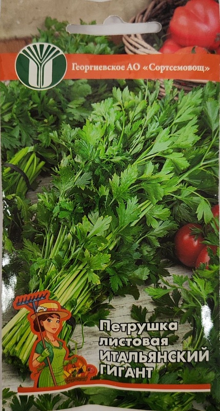 Петрушка листовая Итальянский гигант 10 гр цв.п (Сортсемовощ)