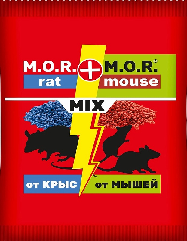МОР (rat + mouse) зерновая приманка микс