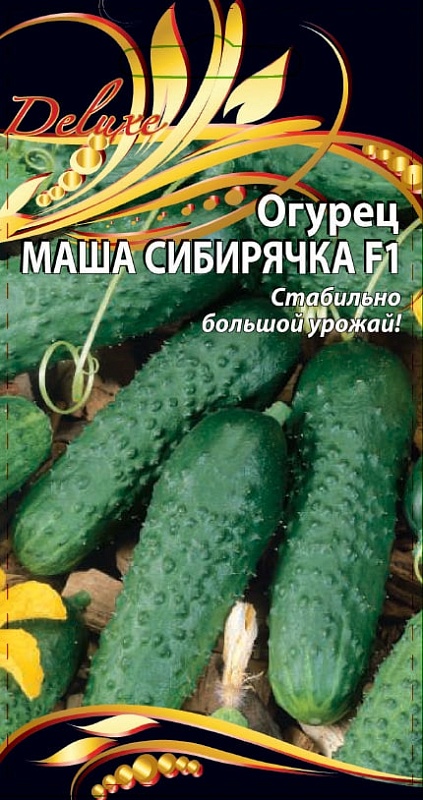 Огурец Маша Сибирячка F1 0,25 гр цв.п.